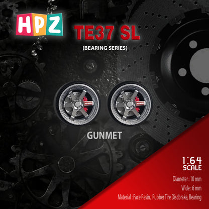 HPZ Wheels Model TE37 SL Bearing Series