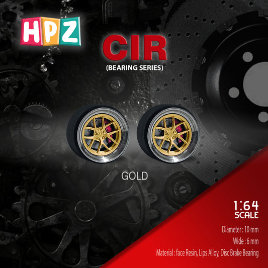 HPZ Wheels Model CIR Bearing Series