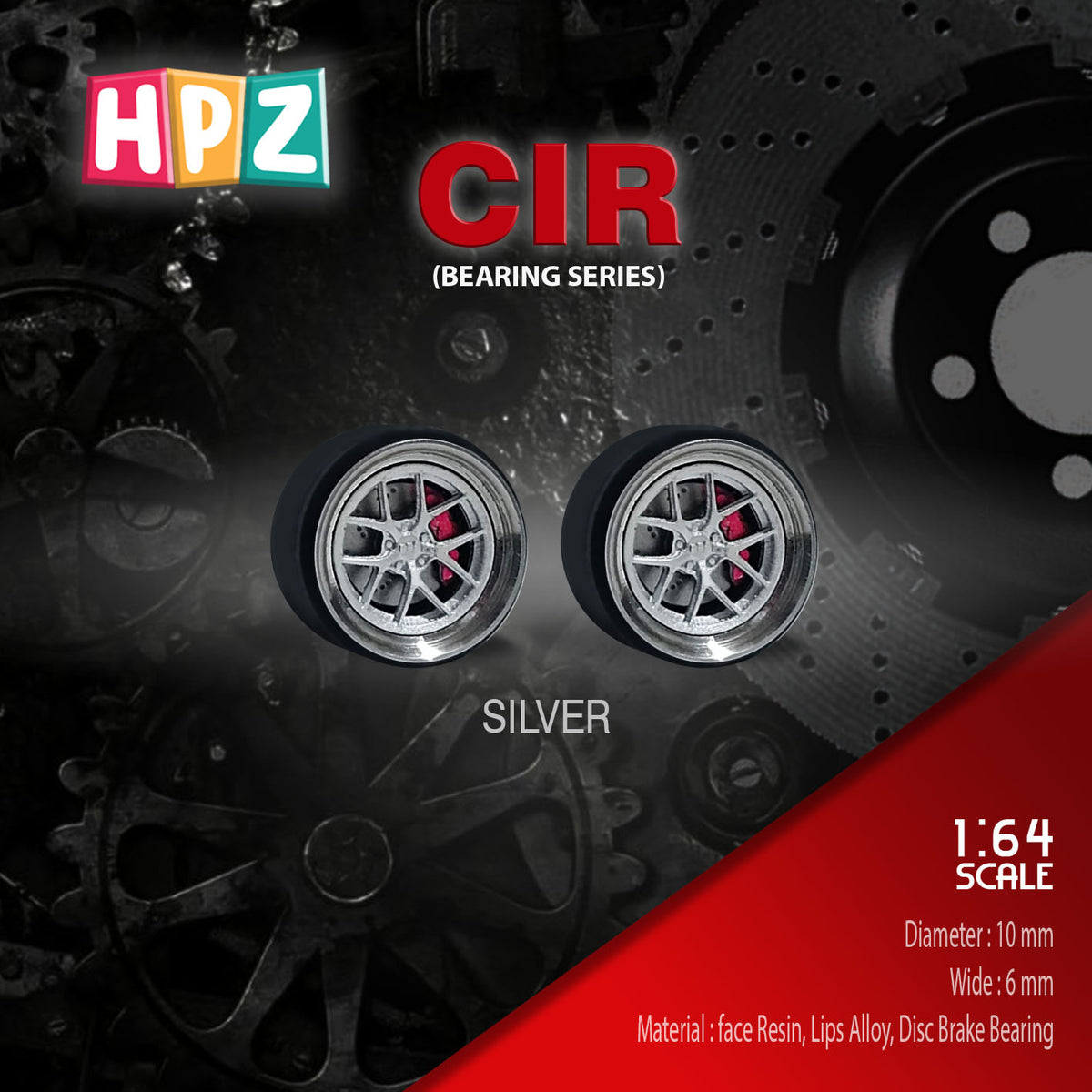 HPZ Wheels Model CIR Bearing Series