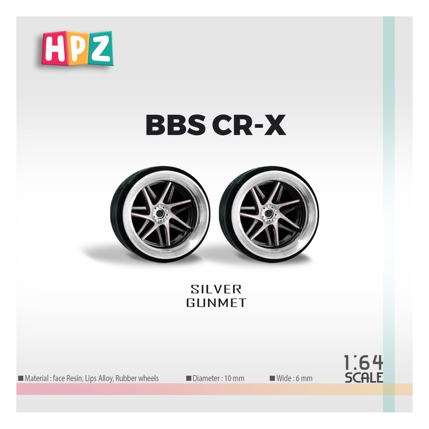 HPZ Wheels Model BBS CR-X