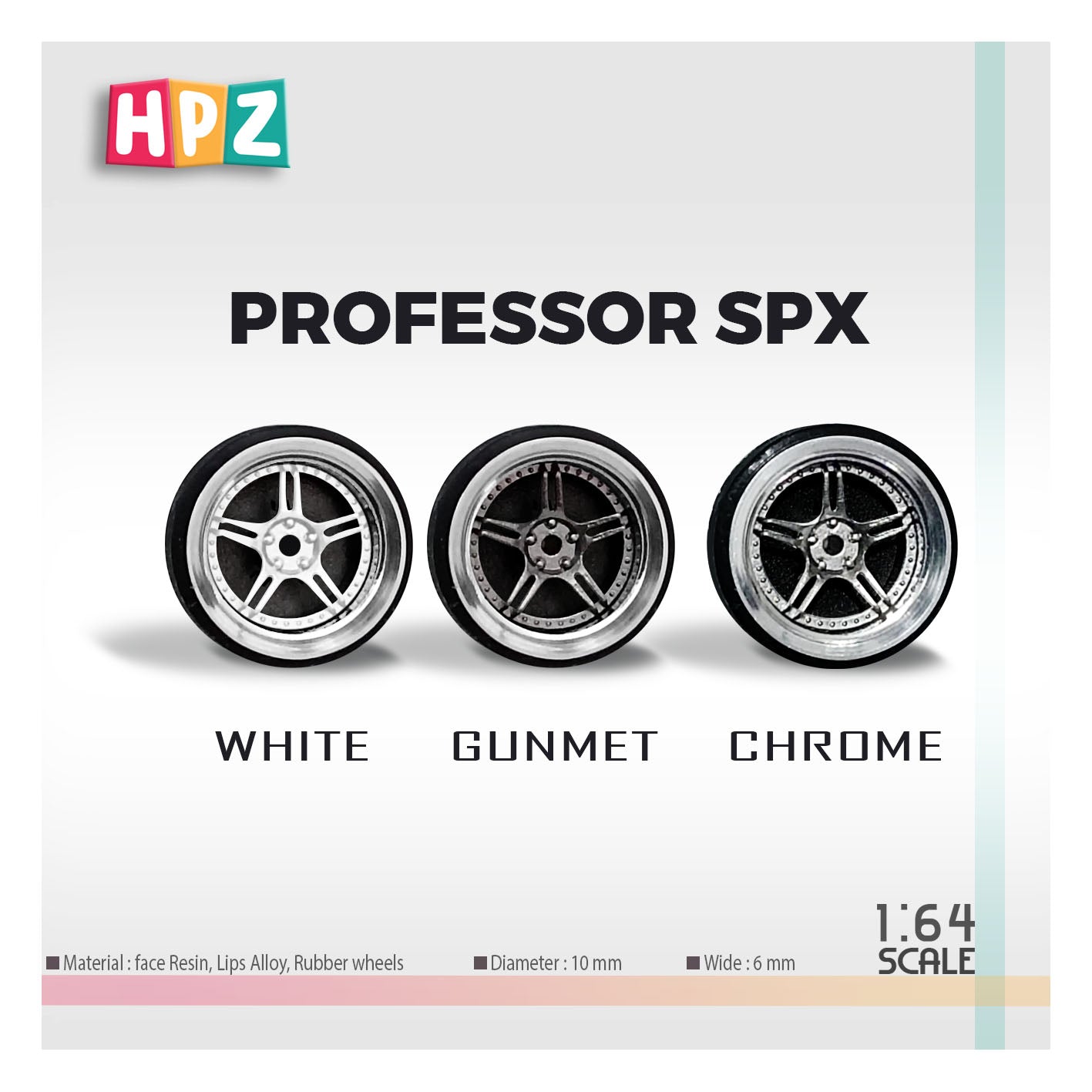 HPZ Wheels Model Professor SPX