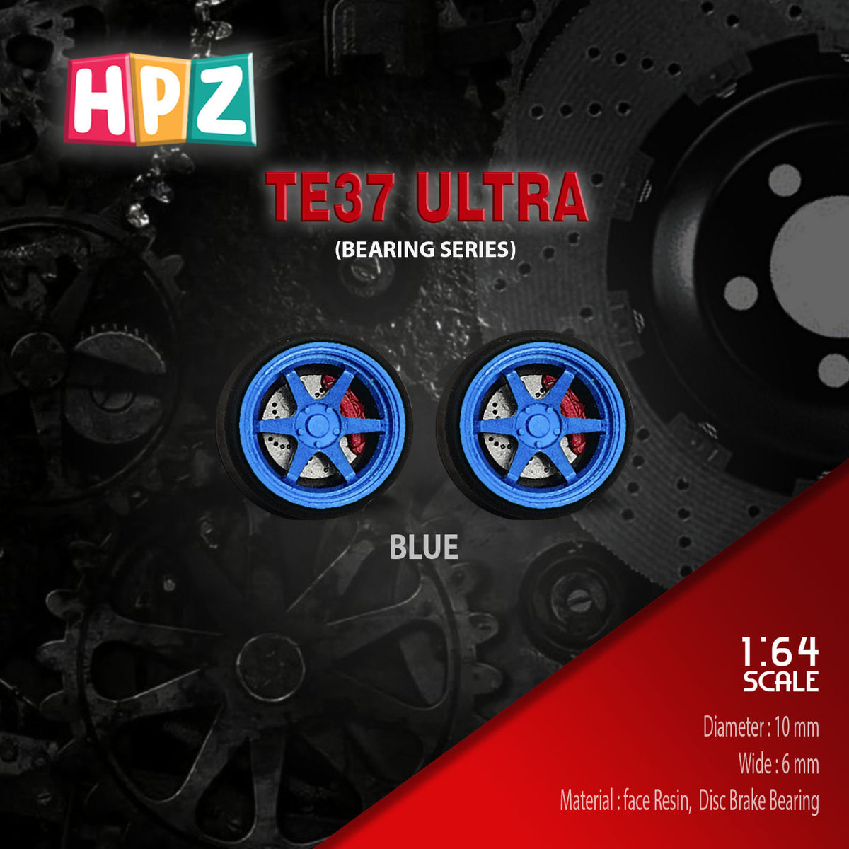 HPZ Wheels Model TE37 Ultra Bearing Series