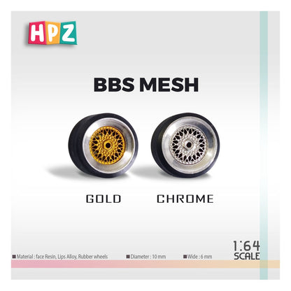 HPZ Wheels Model BBS Mesh