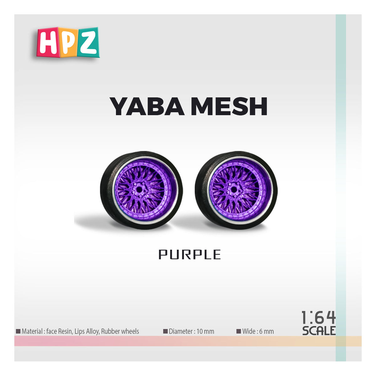 HPZ Wheels Model Yabaking Mesh