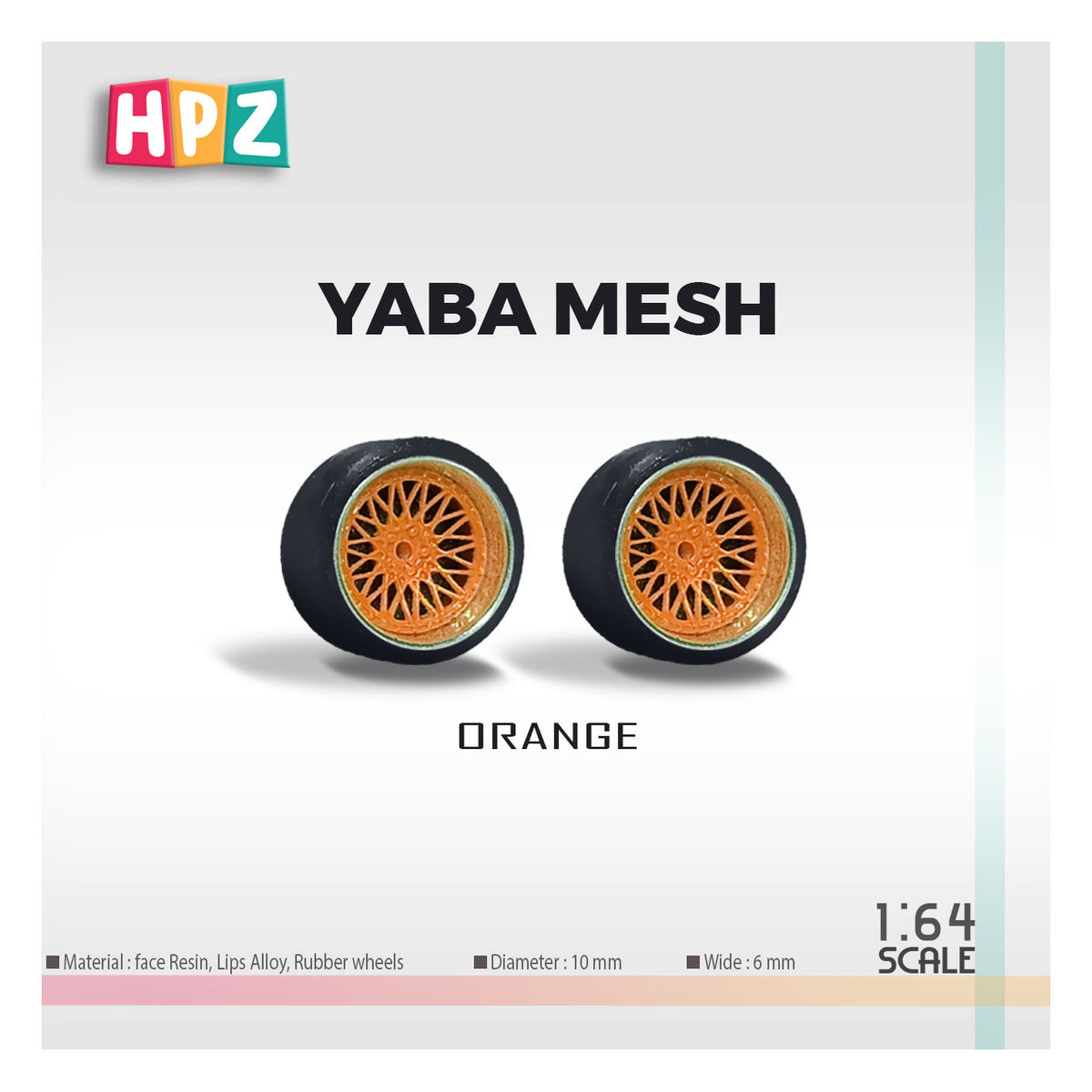 HPZ Wheels Model Yabaking Mesh