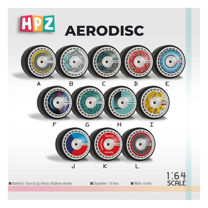 HPZ Wheels Model Rotiform Aerodisc