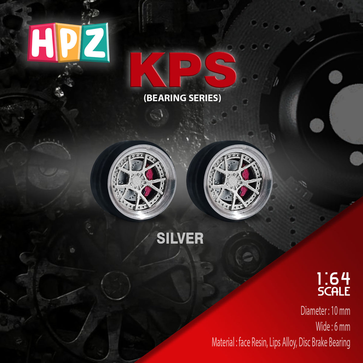 HPZ Wheels Model KPS Bearing Series