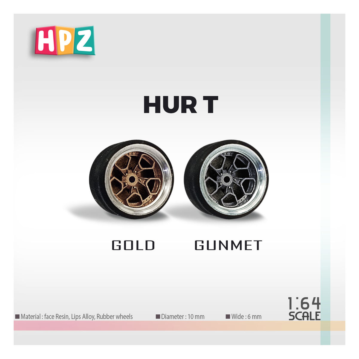 HPZ Wheels Model HUR-T