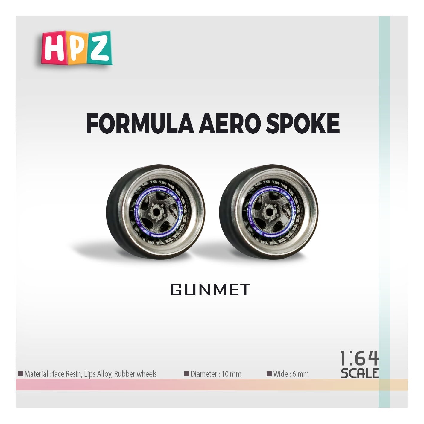 HPZ Wheels Model Formula Aero Spoke