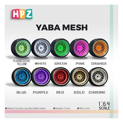 HPZ Wheels Model Yabaking Mesh