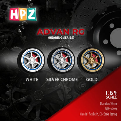HPZ Wheels Model Advan RG Bearing Series