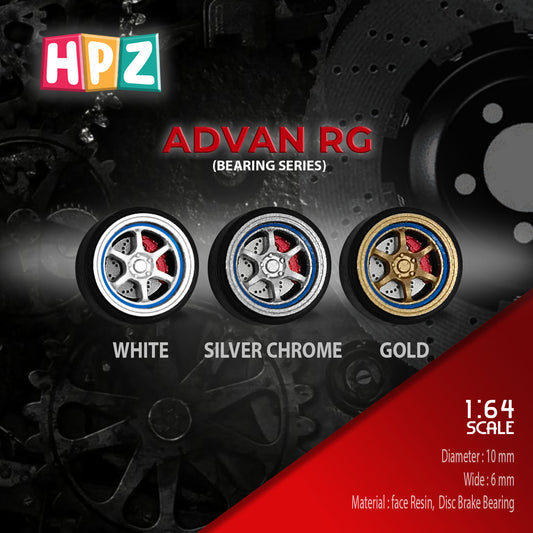 HPZ Wheels Model Advan RG Bearing Series