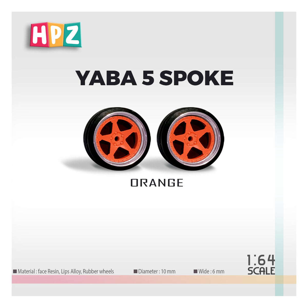 HPZ Wheels Model Yabaking 5 spoke