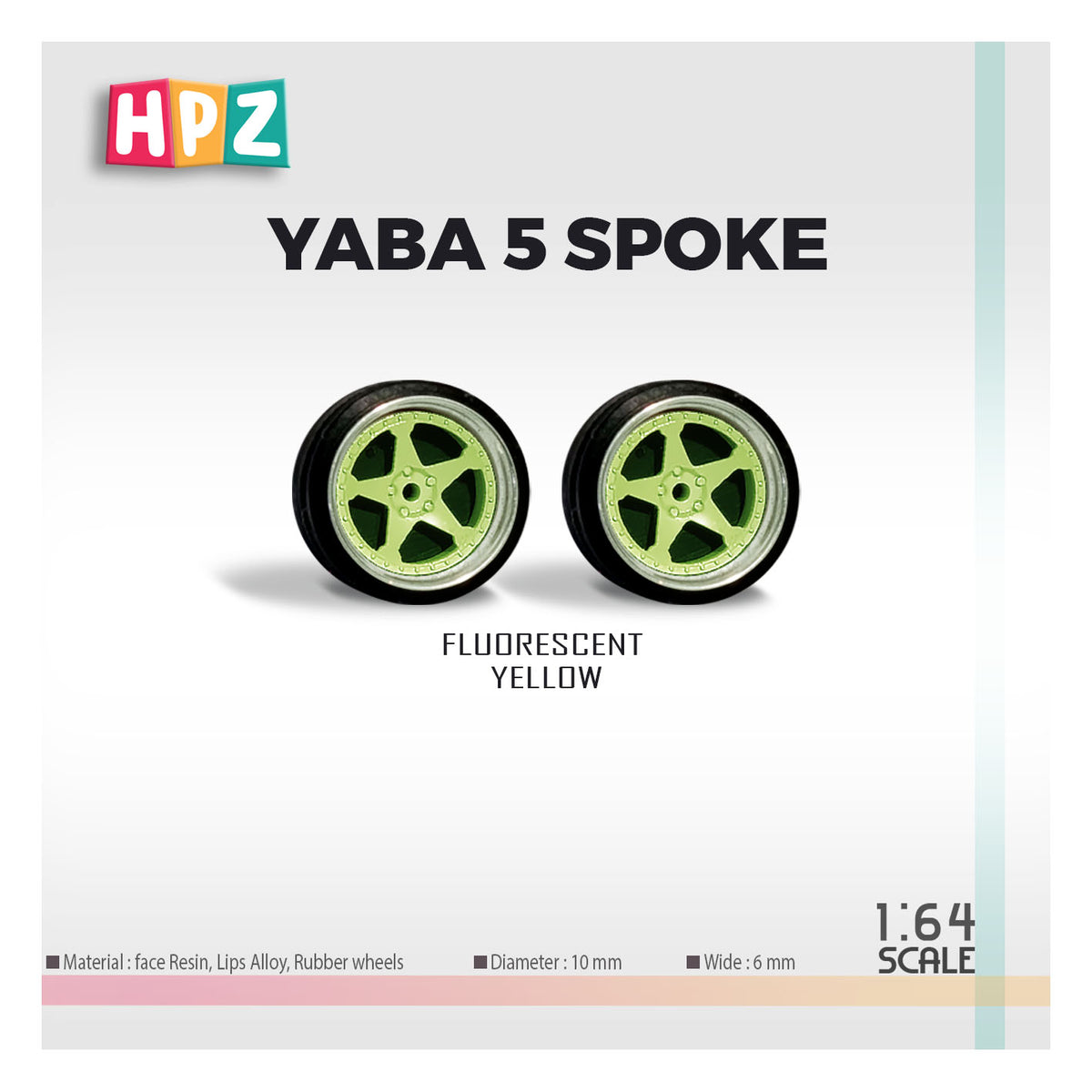 HPZ Wheels Model Yabaking 5 spoke