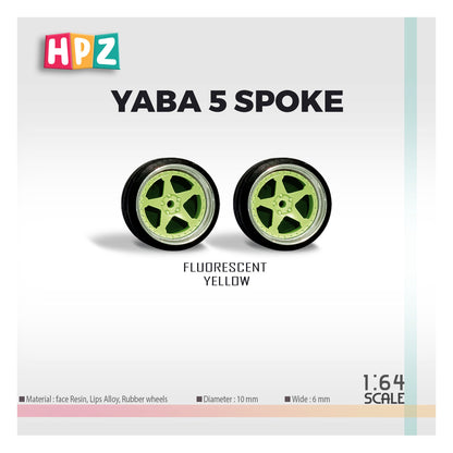 HPZ Wheels Model Yabaking 5 spoke