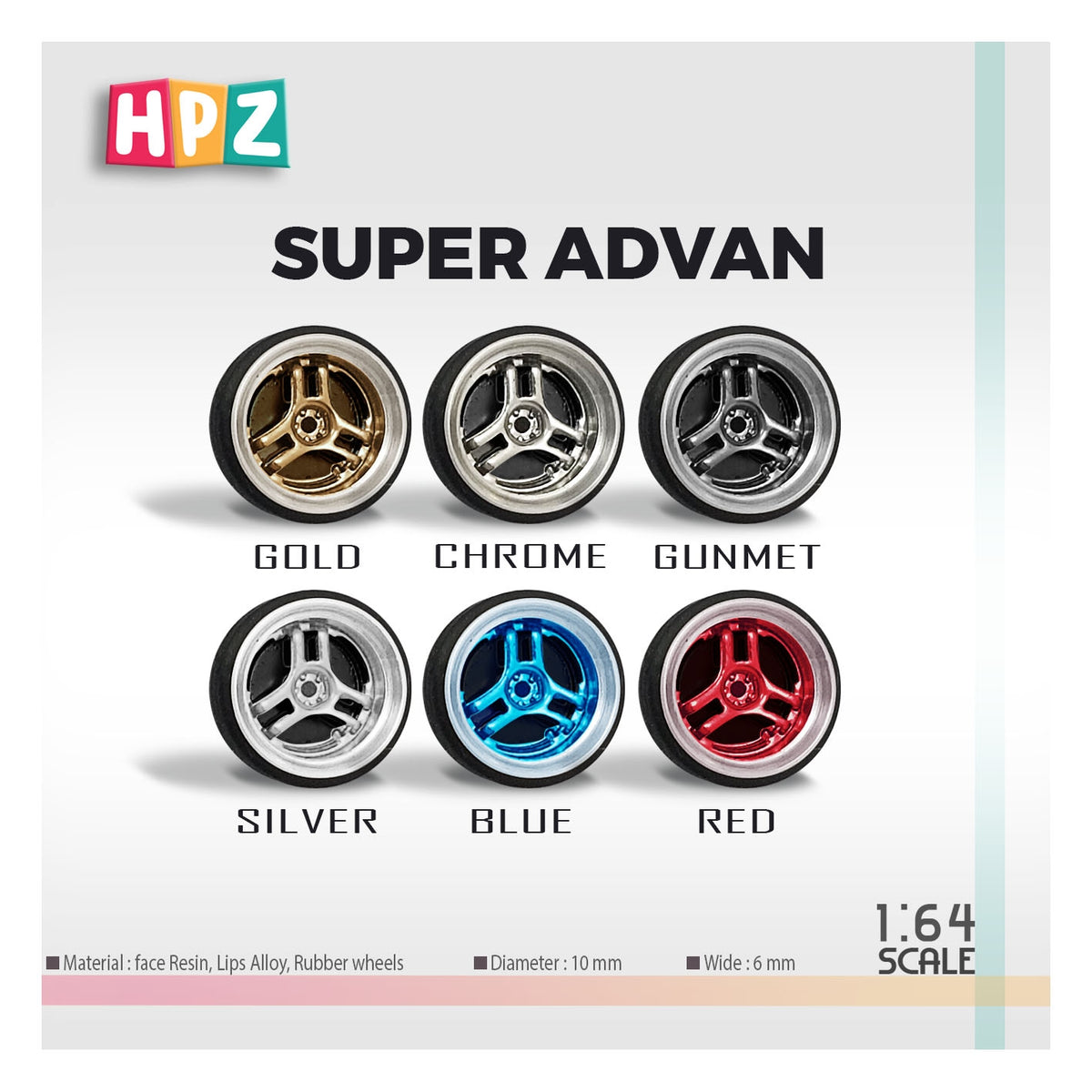 HPZ Wheels Model Super Advan