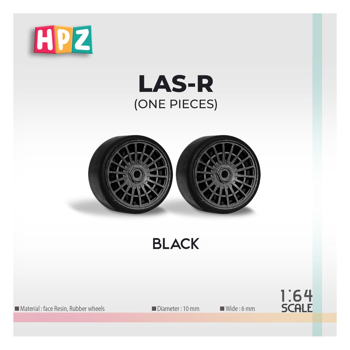 HPZ Wheels Model LAS-R FR