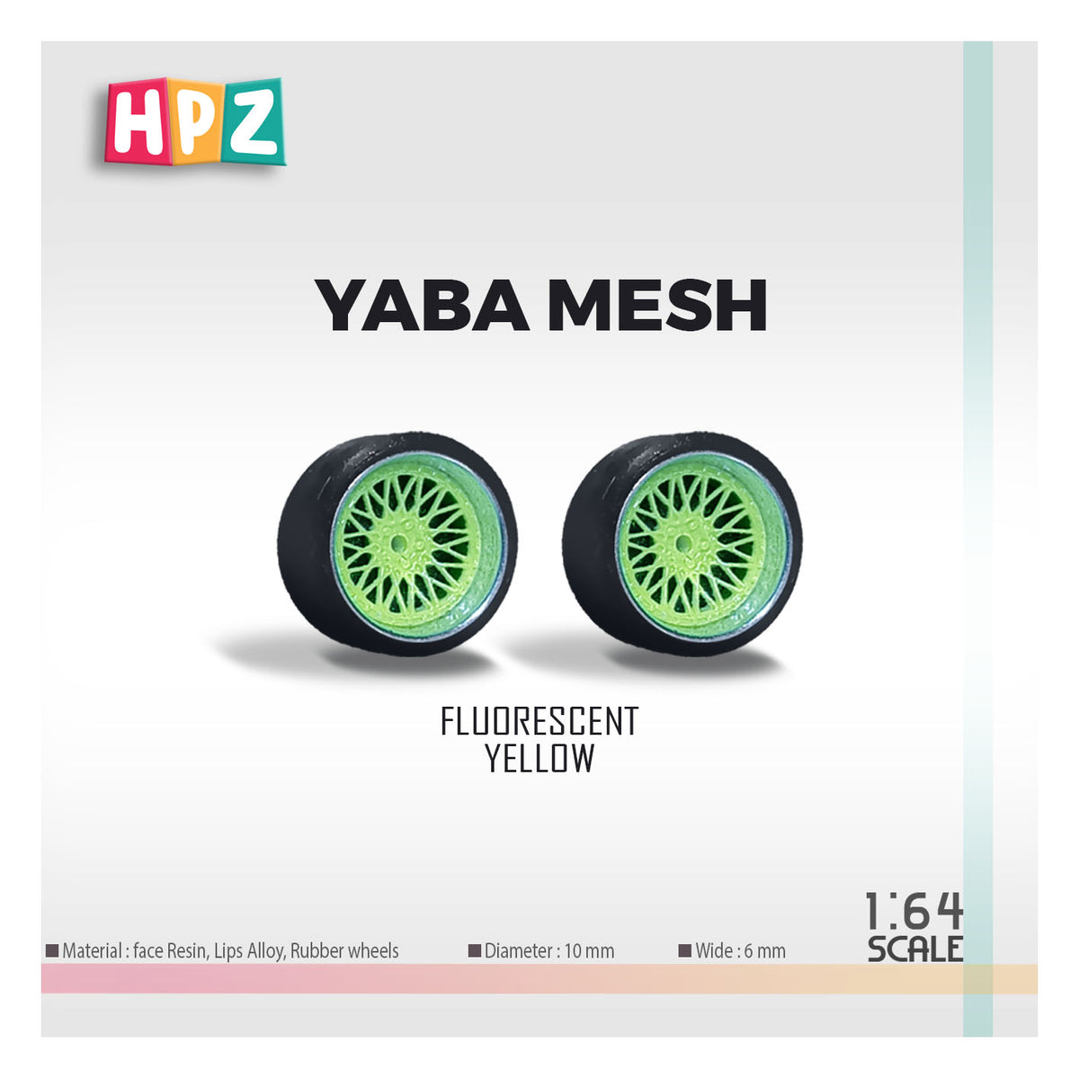 HPZ Wheels Model Yabaking Mesh