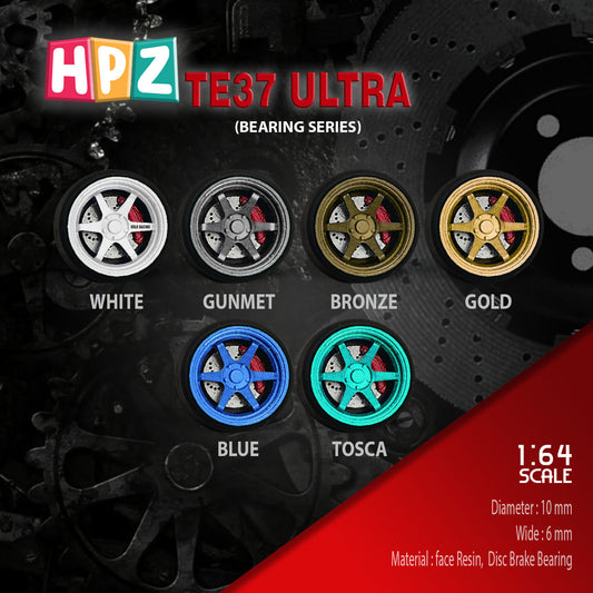 HPZ Wheels Model TE37 Ultra Bearing Series