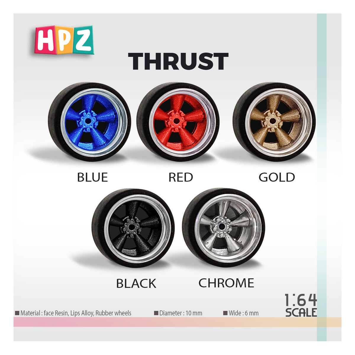 HPZ Wheels Model Thrust