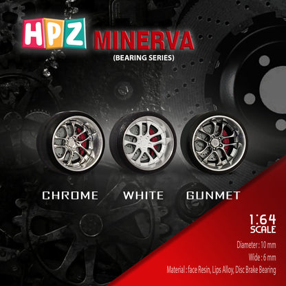 HPZ Wheels Model Minerva Bearing Series