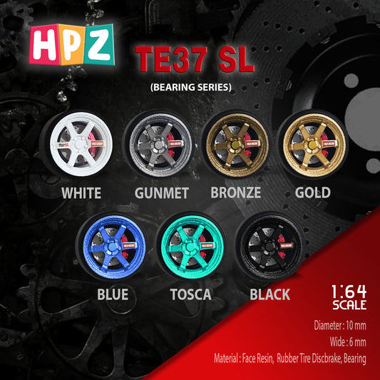 HPZ Wheels Model TE37 SL Bearing Series